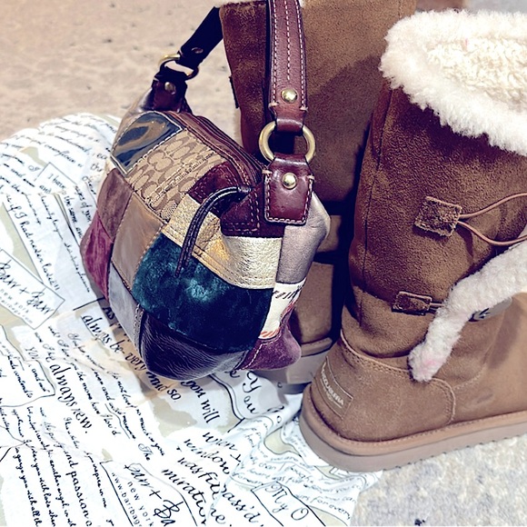 Coach vintage & RARE y2k patchwork demi bag no. 40928 - Picture 7 of 15